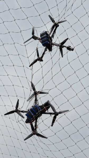 Антидронова сітка основа 12*100м, вічко 40 мм, нитка 1.2мм KBRG-20068-Х фото