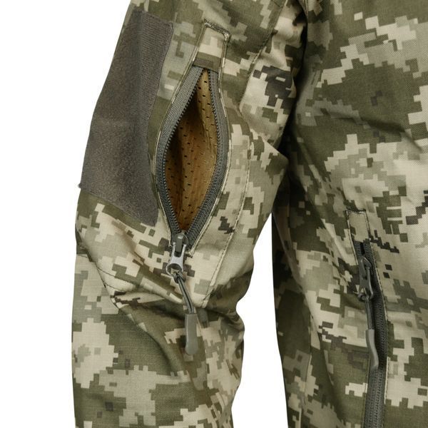 Тактична куртка Twill GEN I | Піксель | Літня військова куртка без підкладки KBRG-1847-S фото