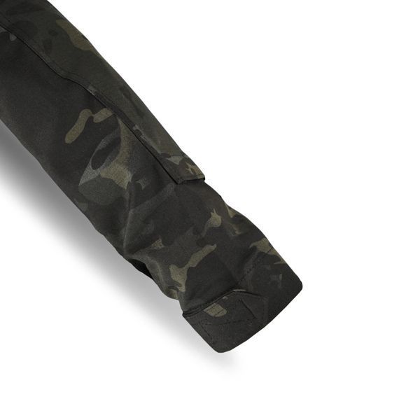 Тактична сорочка УБАКС UA (CoolPass) з довгим рукавом Black Multicam-S KBRG- 2234-S фото