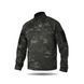 Тактична сорочка УБАКС UA (CoolPass) з довгим рукавом Black Multicam-S KBRG- 2234-S фото 1