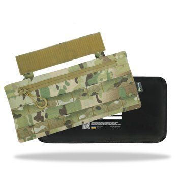 Захист живота/кишківника з балістичним захистом 2 клас Militex Cordura USA Мультикам KBRG-17003-2-К фото