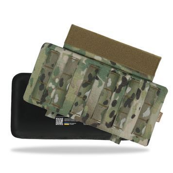 Захист попереку Gen.2 з балістичним захистом 2 класу Militex Cordura original USA Мультикам KBRG-17033-2-К фото