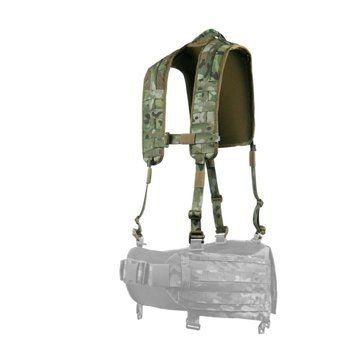 Лямки для ремінно-плечової системи (РПС) Militex | Cordura 1000D | мультикам KBRG-0806-0101-00 фото