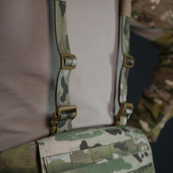 Лямки для ремінно-плечової системи (РПС) Militex | Cordura 1000D | мультикам KBRG-0806-0101-00 фото