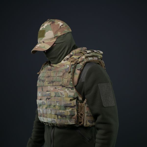 Захист шиї mod. 1 Kiborg з балістичним пакетом Militex Multicam KBRG-17009 фото
