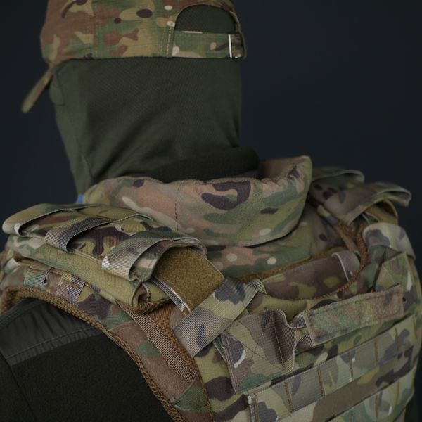Захист шиї mod. 1 Kiborg з балістичним пакетом Militex Multicam KBRG-17009 фото