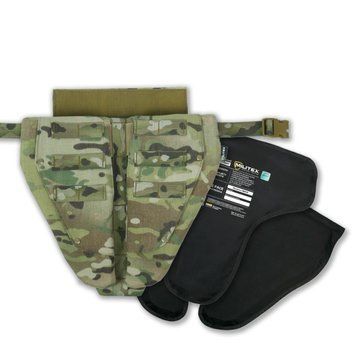 Потрійний захист паху/напашник з балістичним захистом 2 клас Militex cordura USA Мультикам KBRG-17005-2-К фото