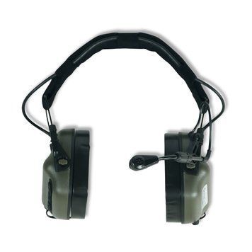 Навушники активні з гарнітурою Earmor M32X PLUS, олива KBRG-1866-О фото